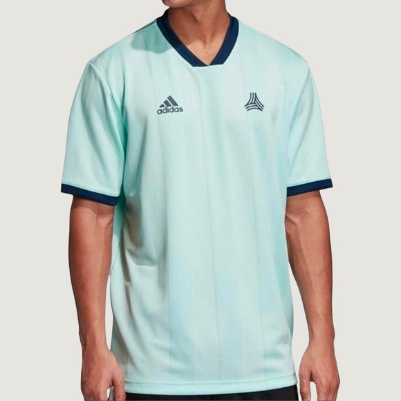 adidas Other - Adidas Tango Advanced Soccer Jersey Small Clear Mint Climalite